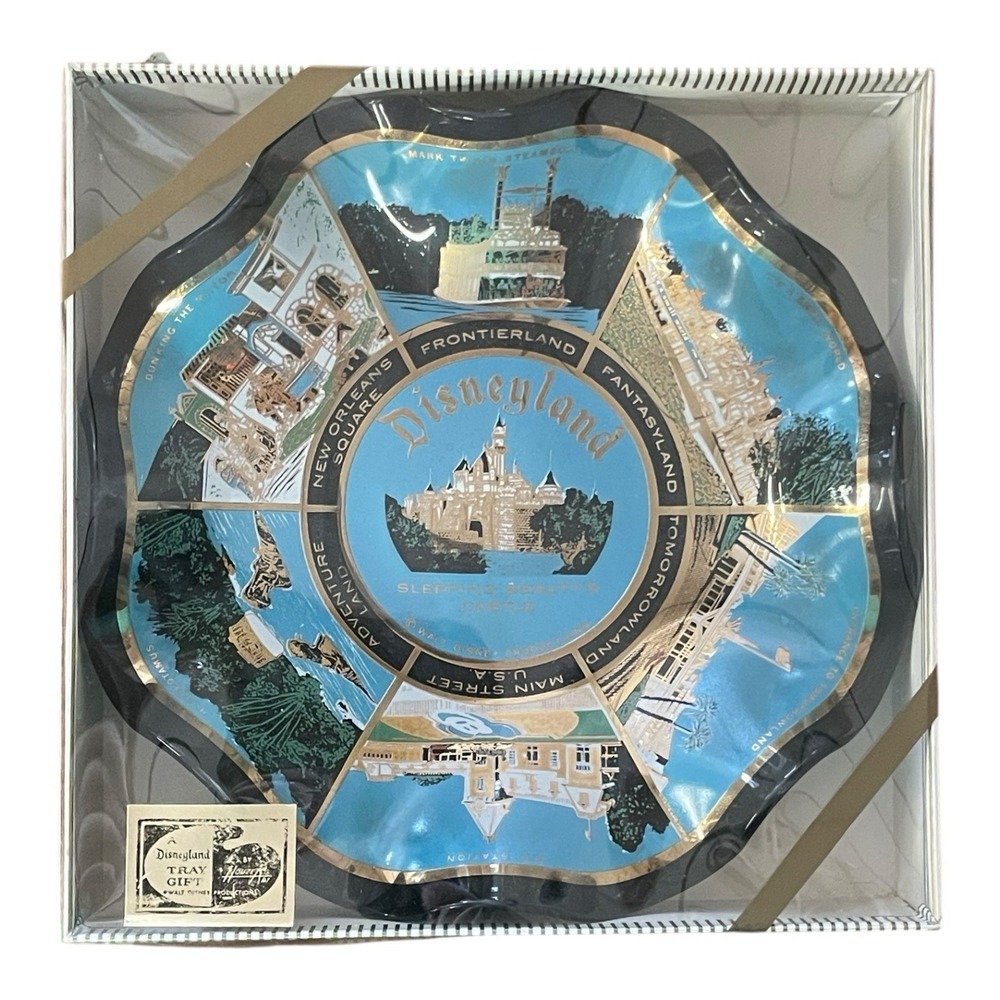 Disneyland Tray Gift By Walt Disney Production‎ Houze Art